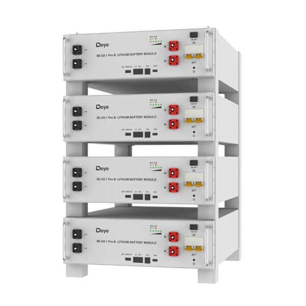 Deye 5.12kWh Low Voltage Storage Lithium Battery(SE-G5.1 Pro-B)
