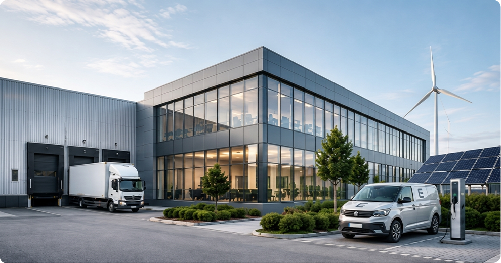 Energen energy storage warehouse and office