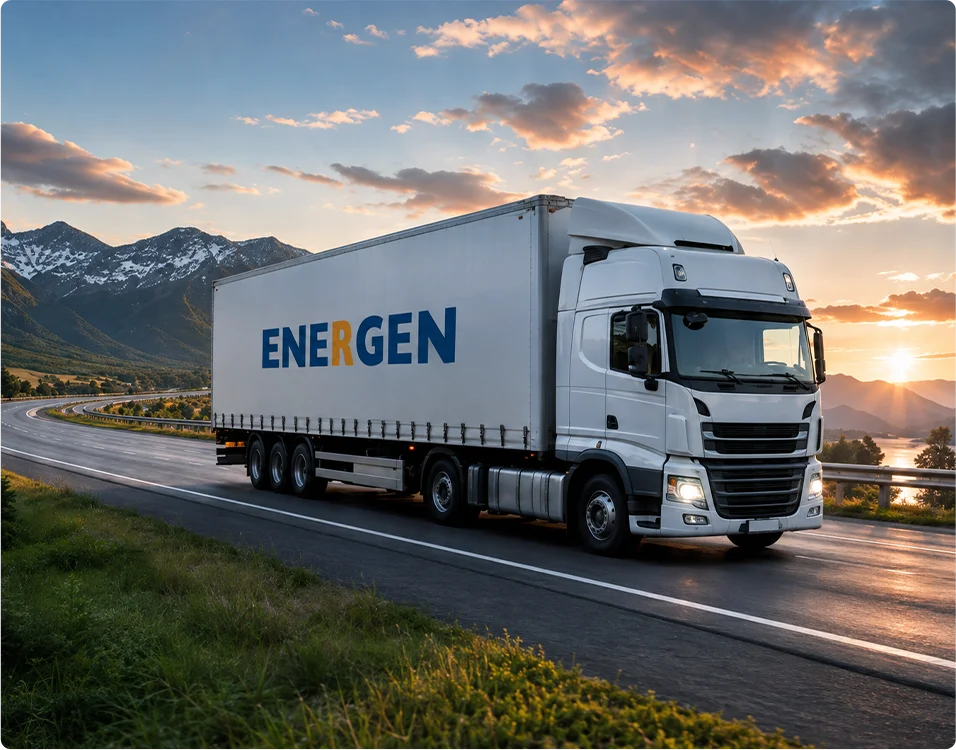 Energen logistics and reliable energy supply